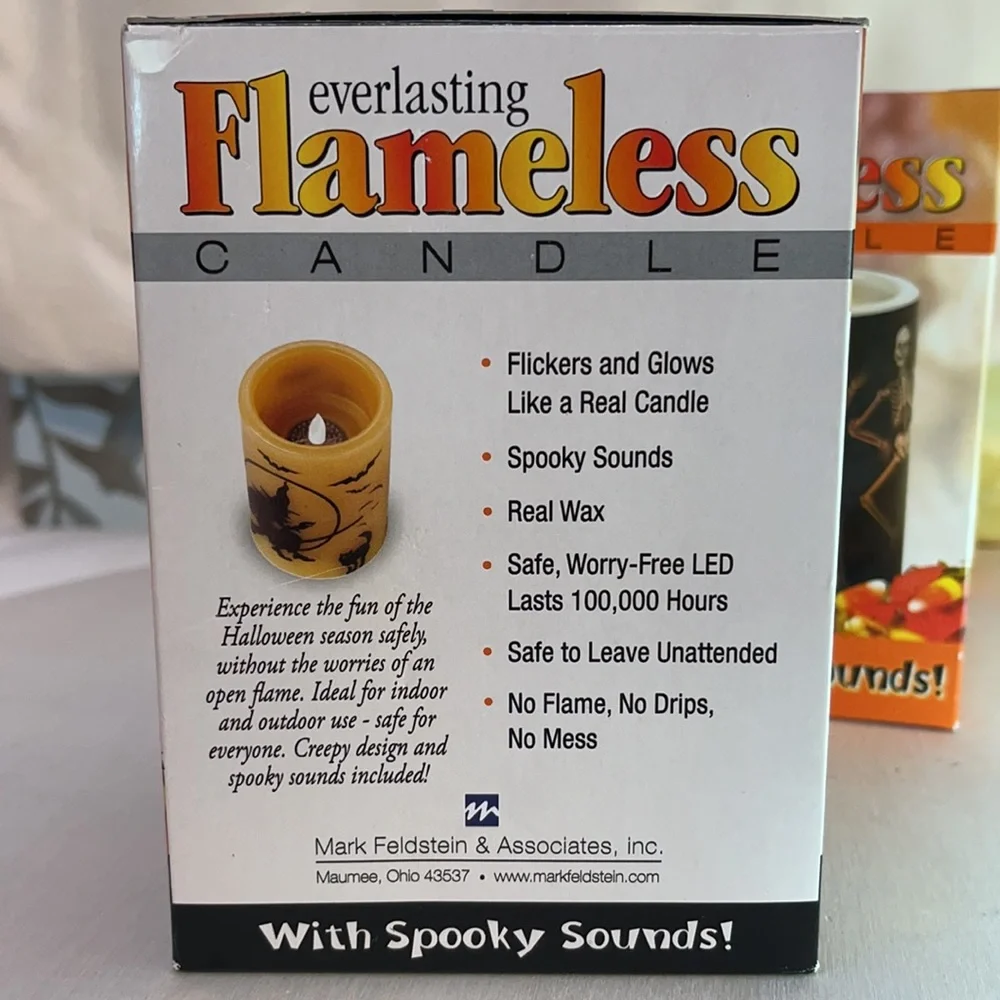 🔥SALE Flameless Halloween Candles set of 2